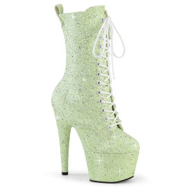 Pleaser ADORE-1040GR Botines de Plataforma de Lentejuelas...
