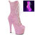 Pleaser ADORE-1040IG Botines de Plataforma con Lentejuelas Rosa Neón - Talla EU-35 / US-5