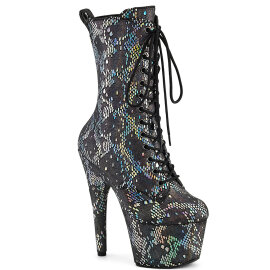Pleaser ADORE-1040SPF Botines de Plataforma de Tela con...