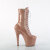 Pleaser ADORE-1040TT Botines de Plataforma de Charol Blanco Beige EU-38 / US-8