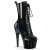 Pleaser ADORE-1040WR-HG Botines de Plataforma de Charol Negro Hologramagráfico EU-36 / US-6