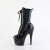 Pleaser ADORE-1040WR-HG Botines de Plataforma de Charol Negro Hologramagráfico EU-36 / US-6