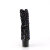 Pleaser ADORE-1042SQ Botines de Plataforma con Lentejuelas Negras EU-36 / US-6