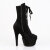 Pleaser ADORE-1045VEL Botines de Plataforma de Terciopelo Negro EU-39 / US-9