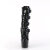 Pleaser ADORE-1046 Botines con Plataforma de Charol Hologramagráfico Negro EU-40 / US-10