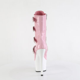 Pleaser ADORE-1046TT Botines con Plataforma de Charol Hologramagráfico rosa EU-36 / US-6