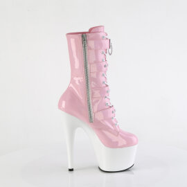 Pleaser ADORE-1046TT Botines con Plataforma de Charol Hologramagráfico rosa EU-36 / US-6