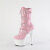 Pleaser ADORE-1046TT Botines con Plataforma de Charol Hologramagráfico rosa EU-36 / US-6