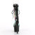 Pleaser ADORE-1047 Botines de Plataforma de Charol Negro Hologramagráfico EU-36 / US-6
