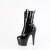 Pleaser ADORE-1049WR Botines de Plataforma en Charol Negro EU-36 / US-6