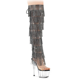 Pleaser ADORE-3019C-RSF Botas Altas de Plataforma por...