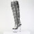 Pleaser ADORE-3019C-RSF Botas Altas de Plataforma por encima de la rodilla Transparentes con Pedrería Negros EU-36 / US-6