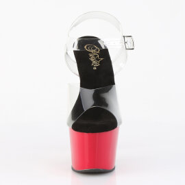 Pleaser ADORE-708 Sandalias de Plataforma Transparente...