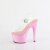 Pleaser ADORE-708LQ Sandalias de Plataforma Transparentes con Hologramagrama Rosa EU-35 / US-5