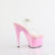 Pleaser ADORE-708LQ Sandalias de Plataforma Transparentes con Hologramagrama Rosa EU-37 / US-7