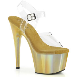 Pleaser ADORE-708LQ Sandalias de Plataforma Transparentes...