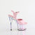 Pleaser ADORE-709HT Plataforma Sandalias de Tacón Alto Holograma Rosa Ahumado EU-44 / US-14