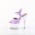 Pleaser ADORE-709HT Plataforma Sandalias de Tacón Alto Holograma Rosa Lila Ahumado EU-38 / US-8