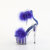 Pleaser ADORE-724F Sandalias de Plataforma Transparentes Azul EU-43 / US-13
