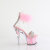 Pleaser ADORE-727F Sandalias de Plataforma Transparentes Rosa Tono Claro EU-37 / US-7
