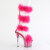 Pleaser ADORE-728F Sandalias de Plataforma transparente en lila transparente talla EU-37 / US-7