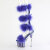 Pleaser ADORE-728F Sandalias de Plataforma transparente en azul talla EU-35 / US-5