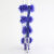 Pleaser ADORE-728F Sandalias de Plataforma transparente en azul talla EU-35 / US-5