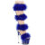Pleaser ADORE-728F Sandalias de Plataforma transparente en azul talla EU-36 / US-6