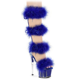 Pleaser ADORE-728F Sandalias de Plataforma transparente...