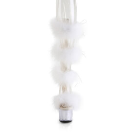 Pleaser ADORE-728F Sandalias de Plataforma transparente...