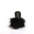 Fabulicious AMOUR-03 Zuecos de Piel Sintética Negro EU-44 / US-14
