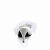 Fabulicious AMOUR-03 Zuecos de Piel Sintética Blanco EU-41 / US-11