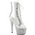 Pleaser BEJEWELED-1021C-2 Botines Plataforma Tono Claro pedrería Plata Transparente EU-35 / US-5