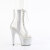 Pleaser BEJEWELED-1021C-2 Botines Plataforma Tono Claro pedrería Plata Transparente EU-37 / US-7