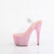 Pleaser BEJEWELED-708RRS Sandalias Plataforma Tono Claro pedrería Rosa EU-35 / US-5