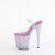Pleaser BEJEWELED-808RRS Sandalias Plataforma Tono Claro pedrería Morado EU-40 / US-10