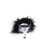 Fabulicious BELLE-301F Zuecos de Piel Sintética transparente Negro EU-35 / US-5