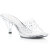 Fabulicious BELLE-301 Zuecos RS Tono Claro pedrería Transparente EU-41 / US-11