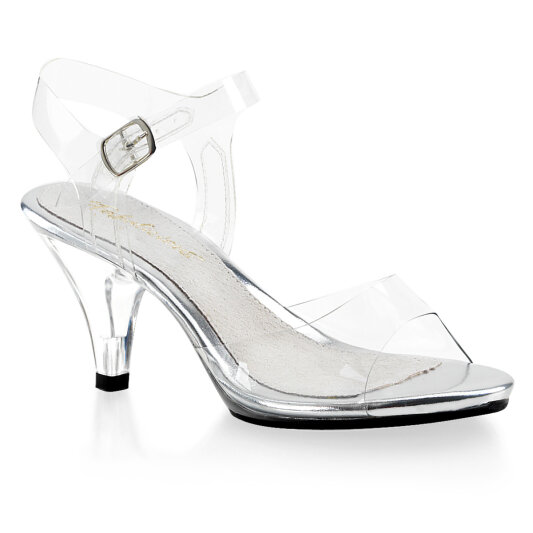Fabulicious BELLE-308 Sandalias de Plataforma  Tono Claro EU-37 / US-7