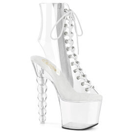 Pleaser BLISS-1016C Botines con Plataforma Transparente...