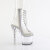 Pleaser BLISS-1016C Botines con Plataforma Transparente EU-38 / US-8