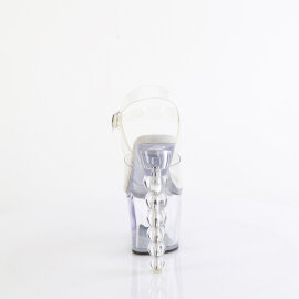 Pleaser BLISS-708 Sandalias de Plataforma Transparente EU-35 / US-5