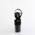 Pleaser BLISS-709 Sandalias de Plataforma Negro Tono Claro EU-40 / US-10