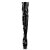 Pleaser Bota Alta DELIGHT-3017 Negro Elástico Charol EU-36 / US-6