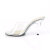 Fabulicious CARESS-401 Zuecos  Plata transparente EU-37 / US-7