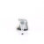 Fabulicious CARESS-401 Zuecos  Plata transparente EU-37 / US-7