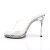 Fabulicious CHIC-01 Zuecos Transparente EU-37 / US-7