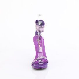 Fabulicious CHIC-40 Sandalias Piel Sintética pedrería morado EU-38 / US-8