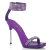 Fabulicious CHIC-40 Sandalias Piel Sintética pedrería morado EU-39 / US-9