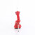 Fabulicious CHIC-40 Sandalias ecoPiel pedrería Rojo EU-41 / US-11